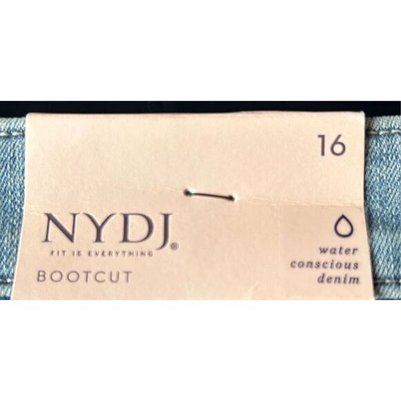 NYDJ Barbara Bootcut Lift & Tuck Jeans Size 16 - Picture 4 of 8